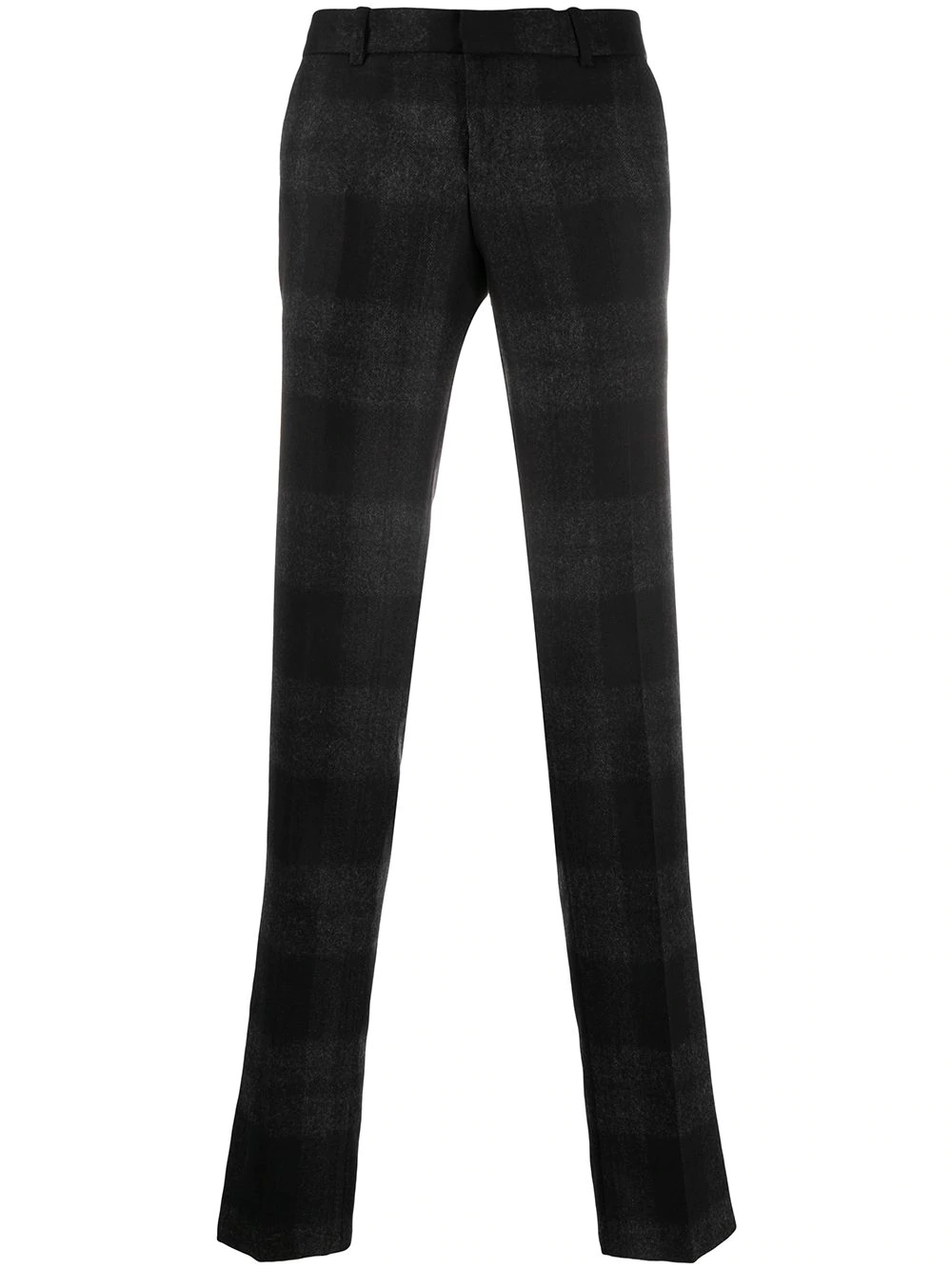 checkered suit trousers - 1