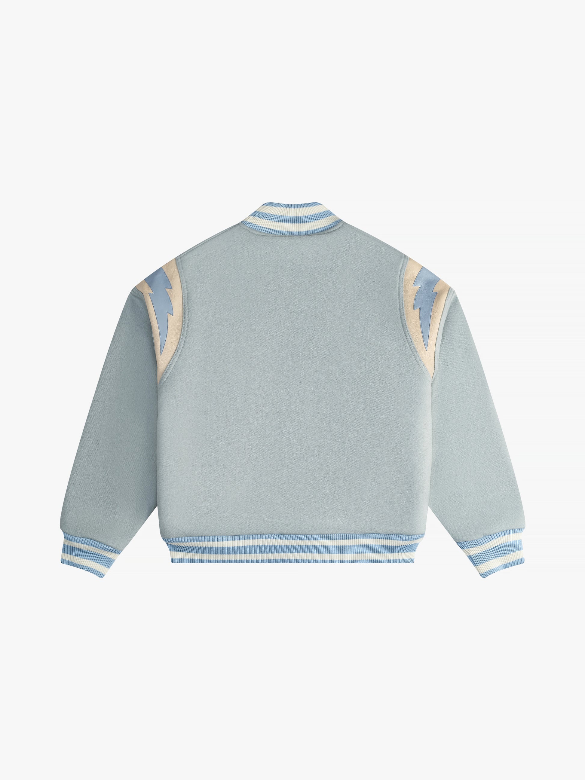 MINT WOOL LIGHTNING VARSITY - 4