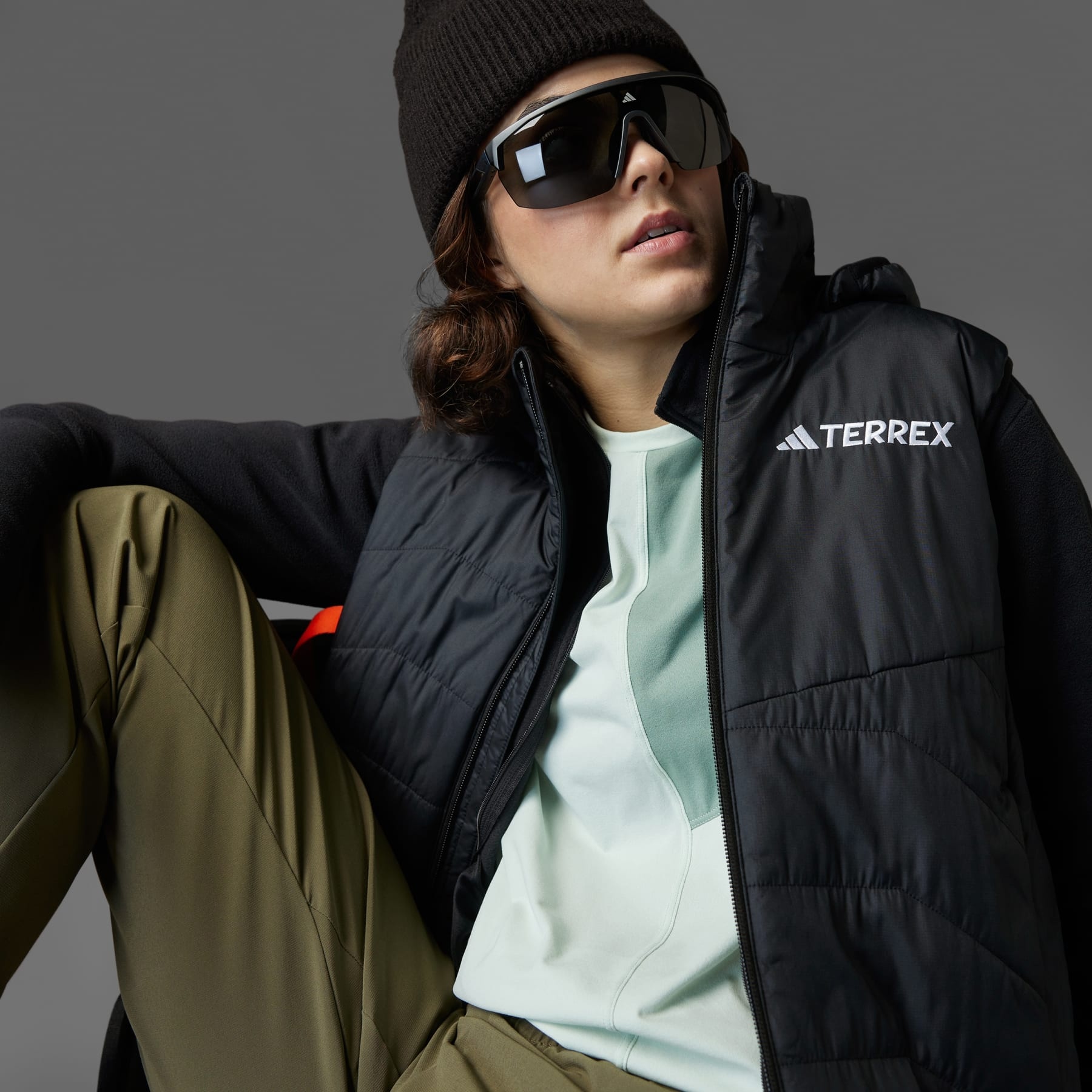 Terrex Multi Climawarm Insulated Hooded Vest - 10