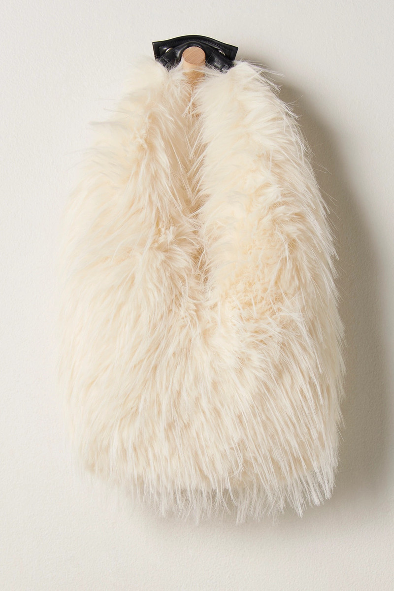 APPARIS APPARIS Colette Fringe Fur Bag outlook