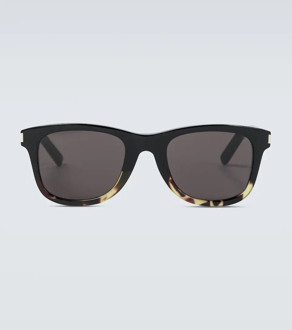 Tortoiseshell acetate sunglasses - 1