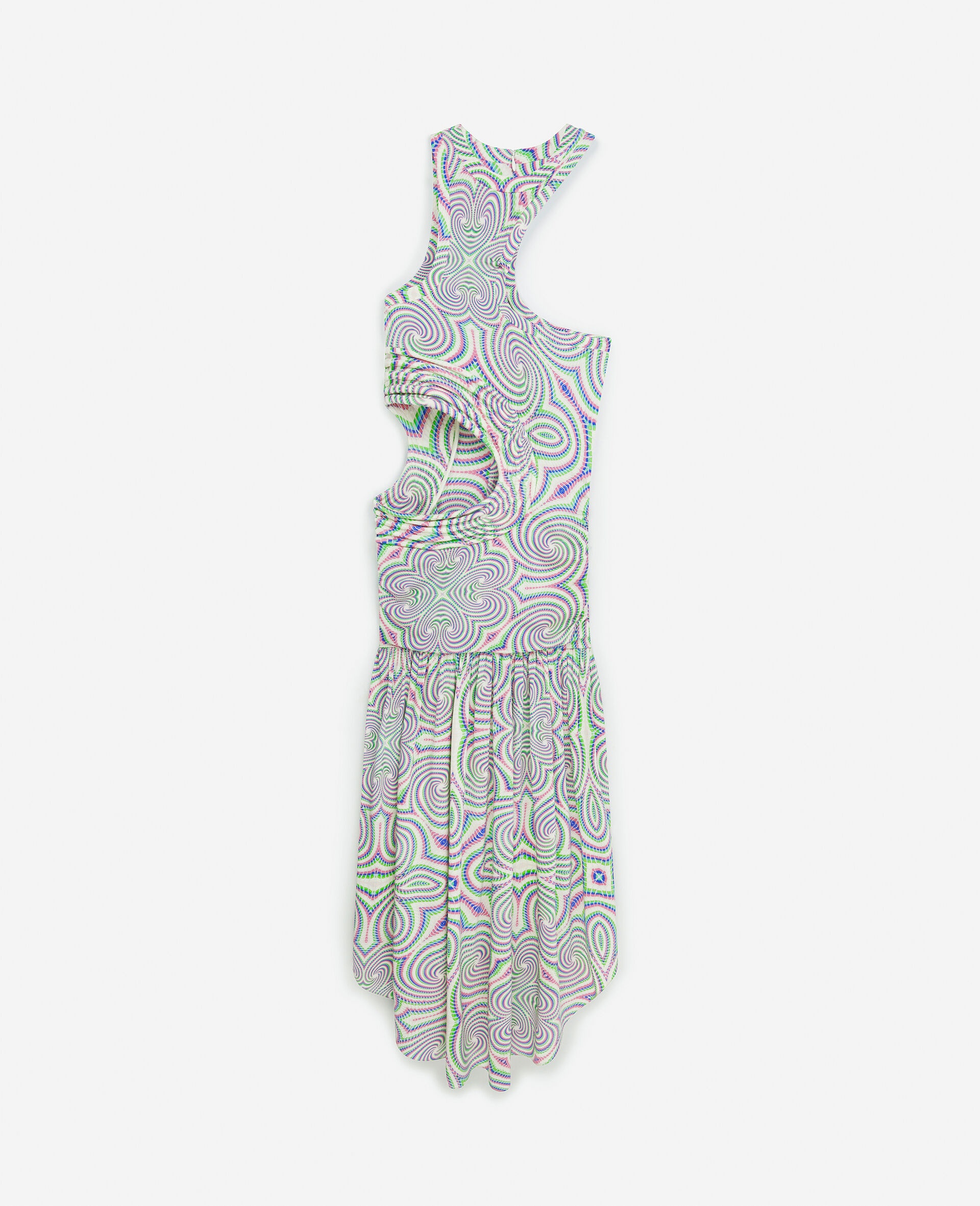 Hallucinogenic Cut‐Out Maxi Dress - 1