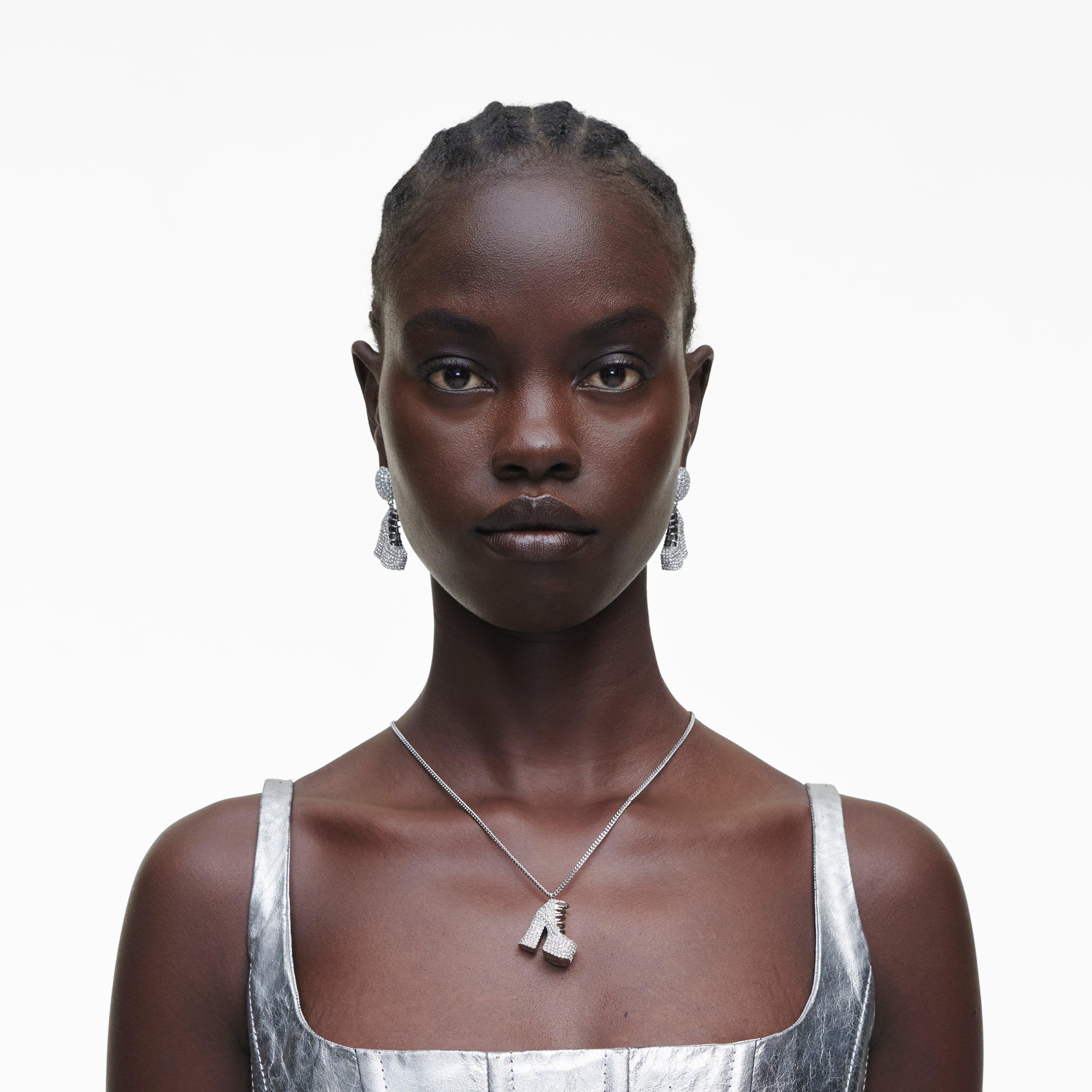 THE PAVE KIKI BOOT NECKLACE - 2