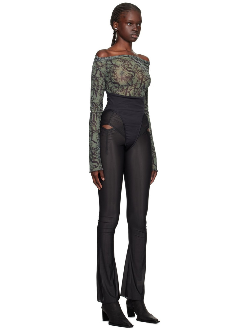 SSENSE Exclusive Black Scythe Trousers 2