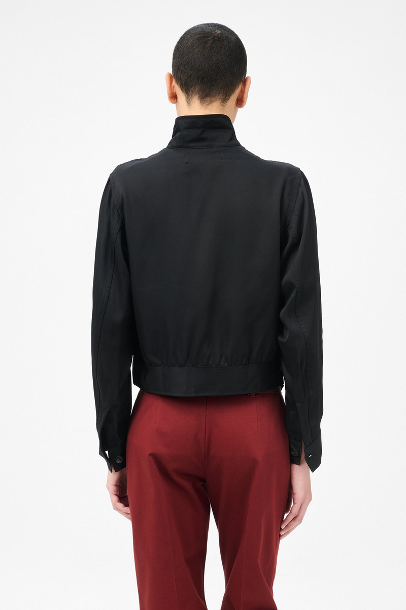 Tuxedo Bomber Fresh Black Tarmac Twill 6