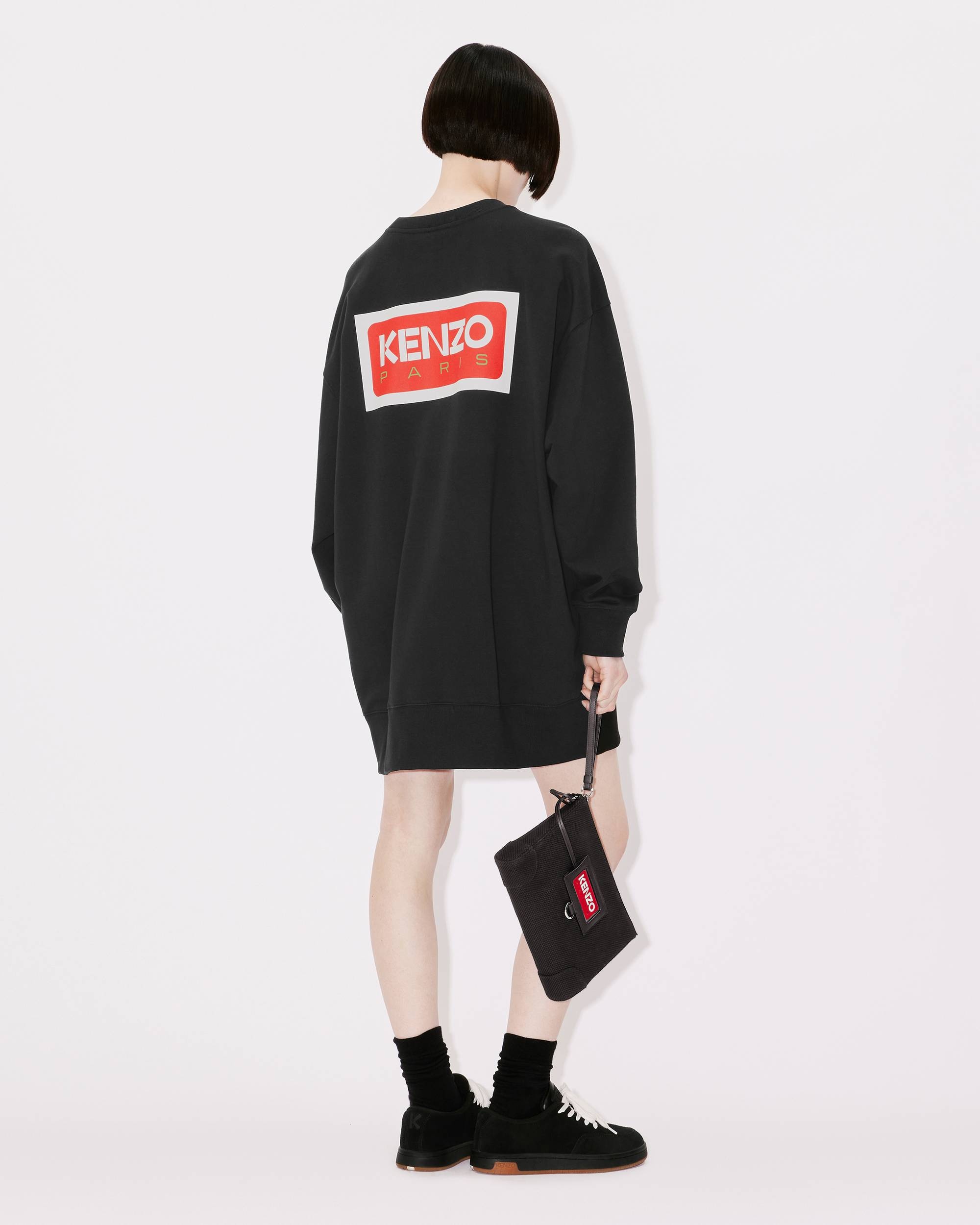 Oversized KENZO Paris sweatshirt dress - 4
