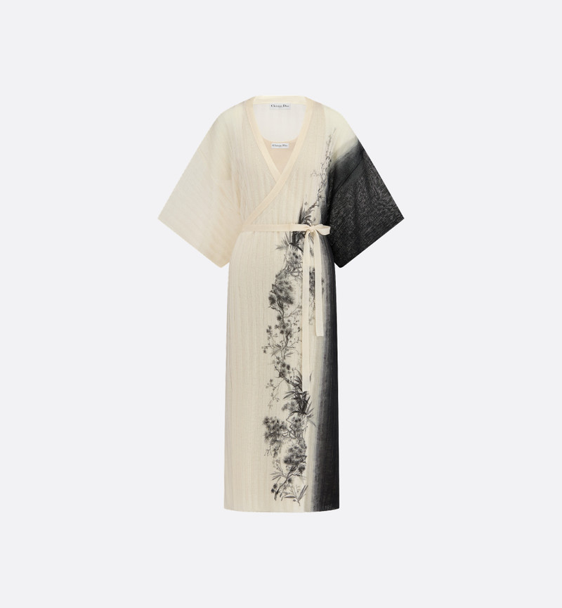 Dior Mid-Length Belted Wrap Dress outlook