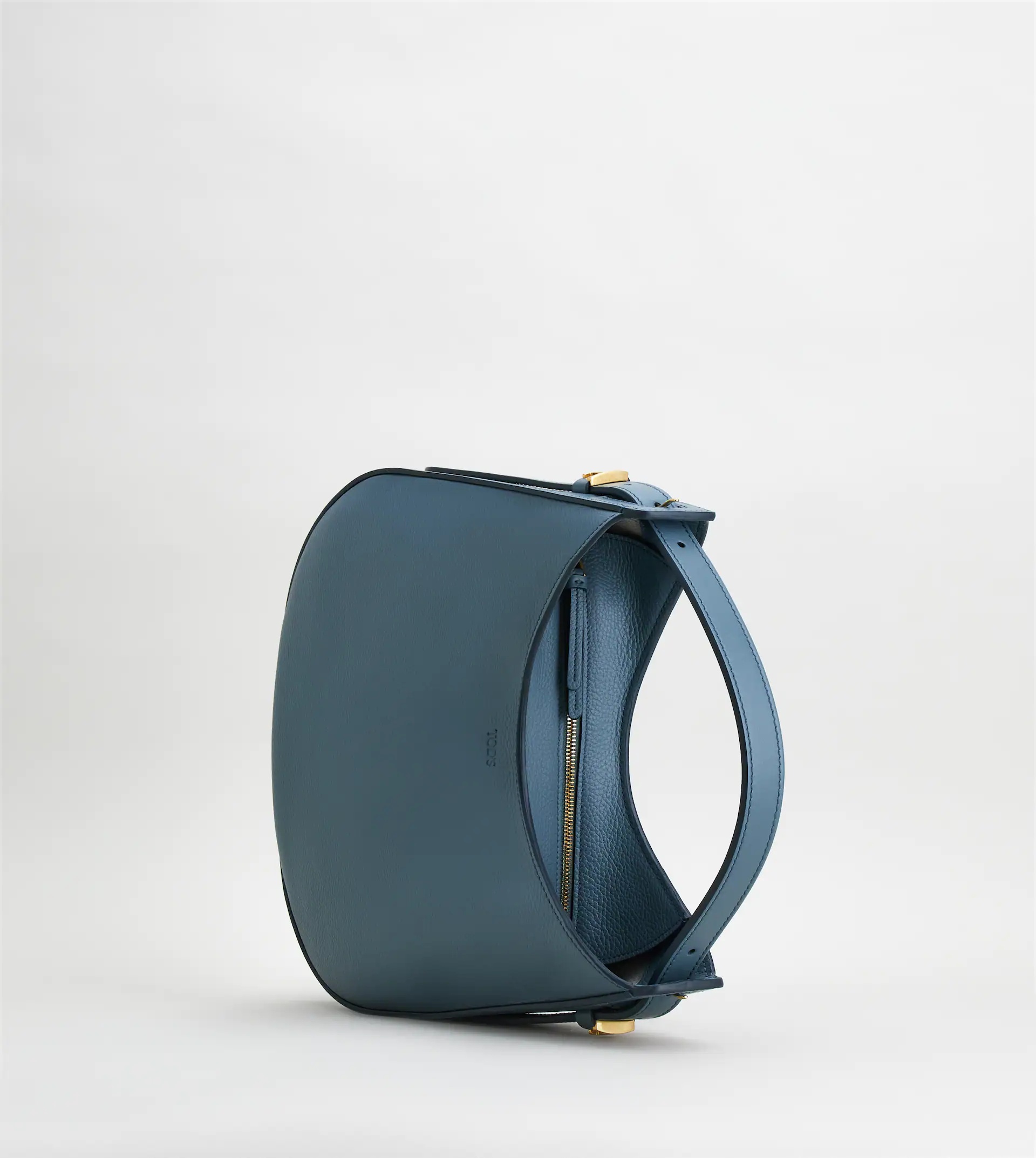 TOD'S OBOE BAG SMALL - LIGHT BLUE - 5