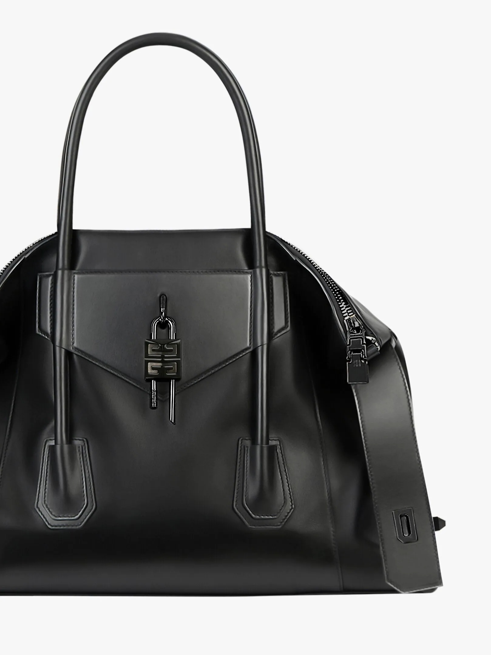 MEDIUM ANTIGONA LOCK SOFT IN SMOOTH LEATHER - 4