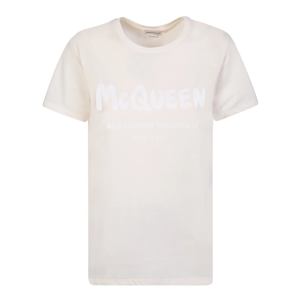 Alexander McQueen GRAFFITI ROSA T-SHIRT | miinto | REVERSIBLE
