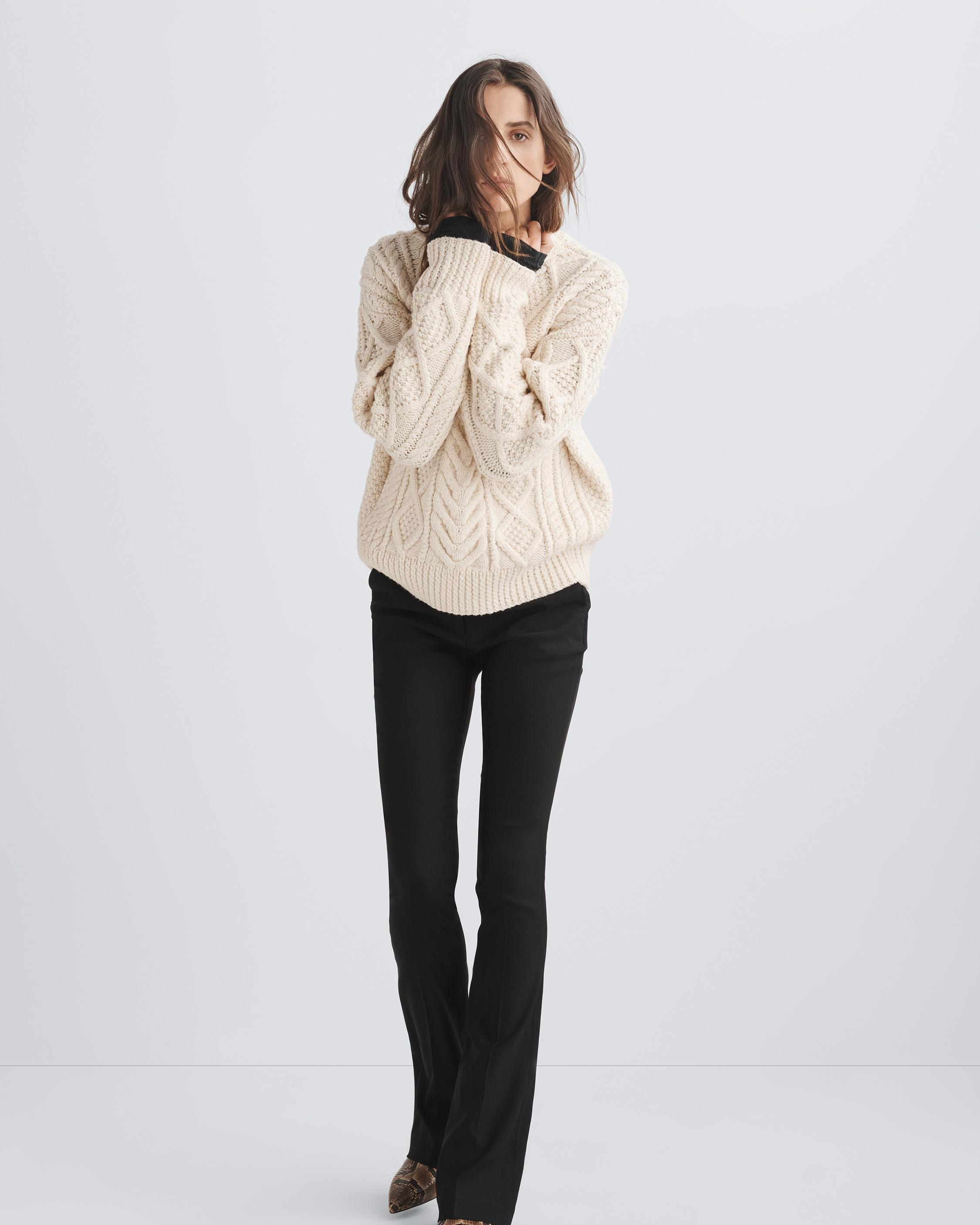 Spencer Handknit Wool Sweater
Relaxed Fit - 6