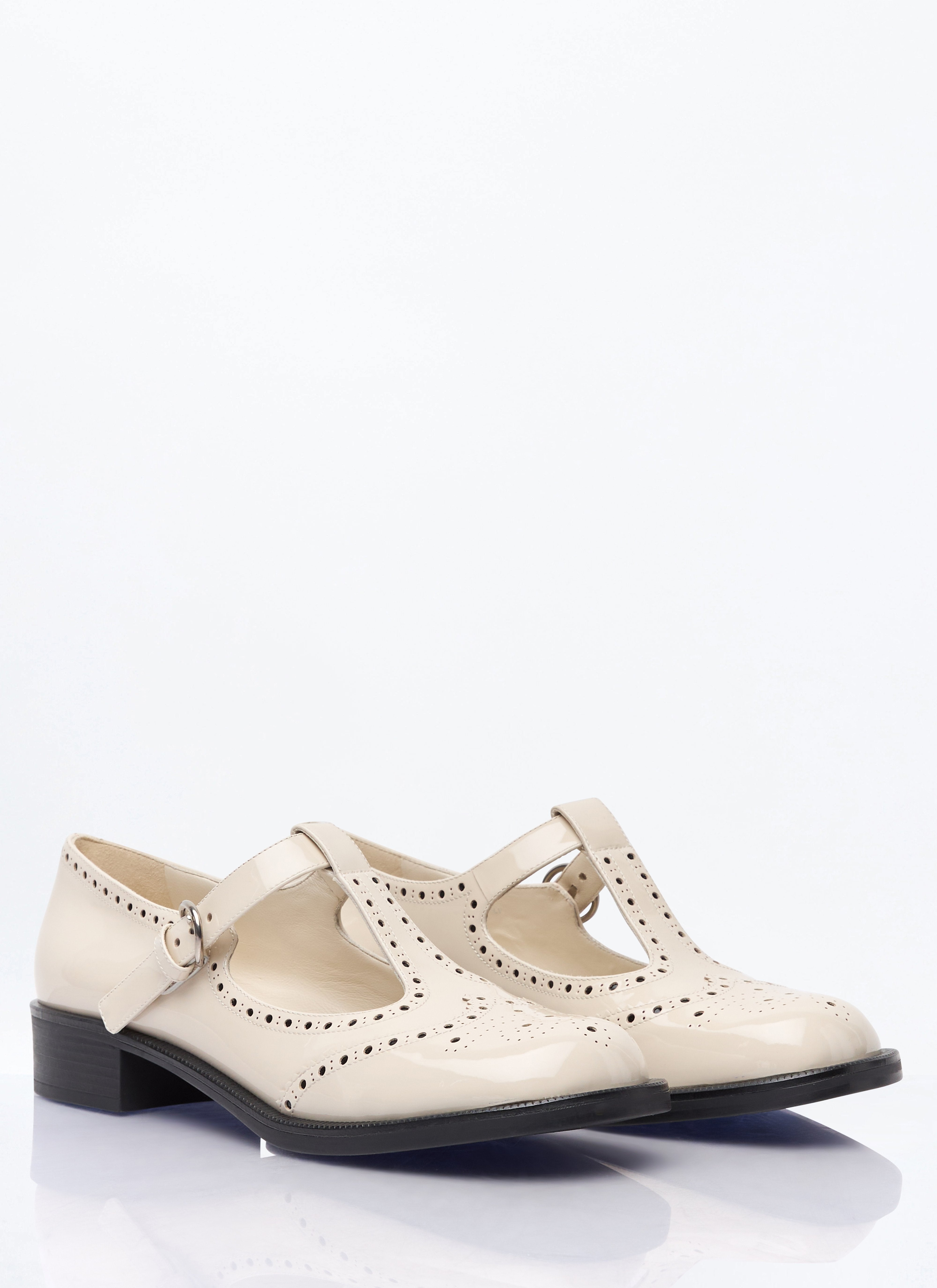 Miu Miu Women Patent Leather Mary Jane Shoes - 3
