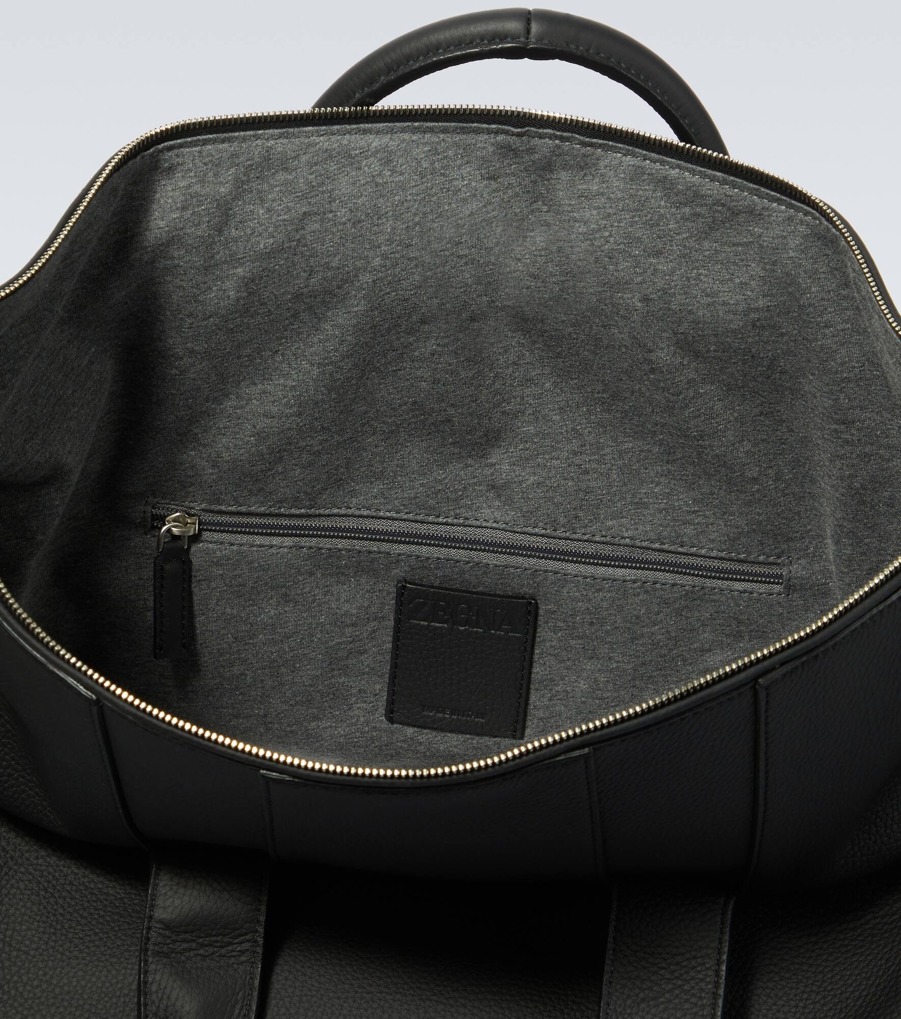 Raglan leather travel bag - 4