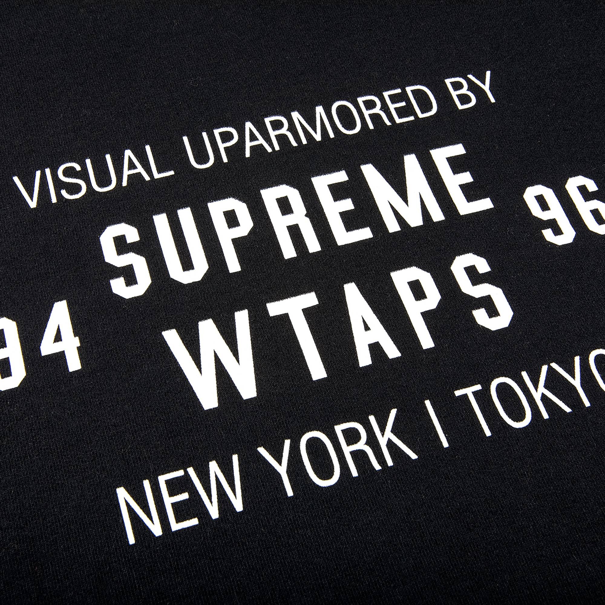 Supreme Supreme x WTAPS Crewneck 'Black' | REVERSIBLE Supreme Supreme x WTAPS Crewneck 'Black' | REVERSIBLE