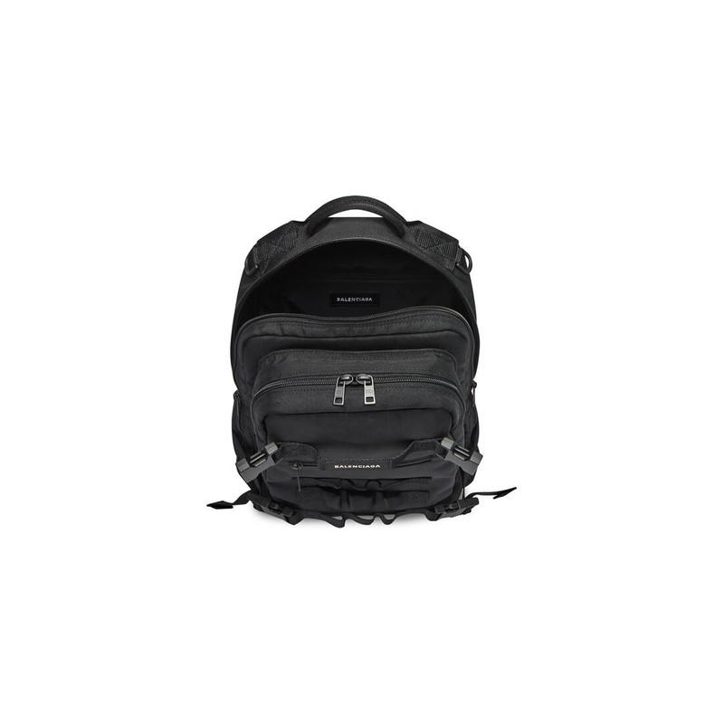 Men's Army Space Small Backpack in Black 4
