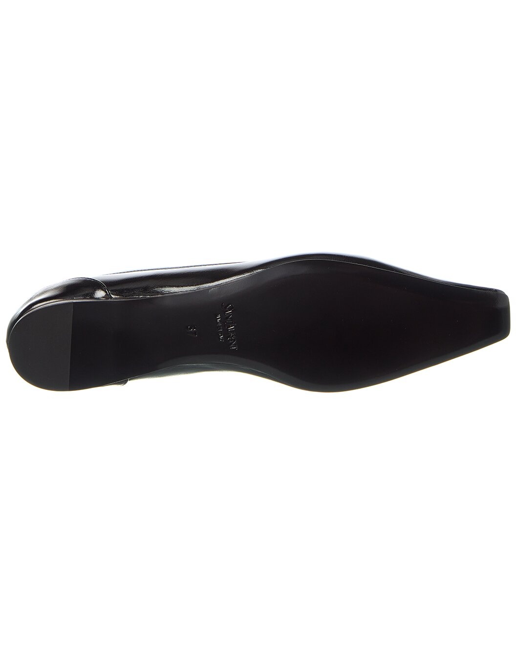Saint Laurent Poppy Leather Flat - 4