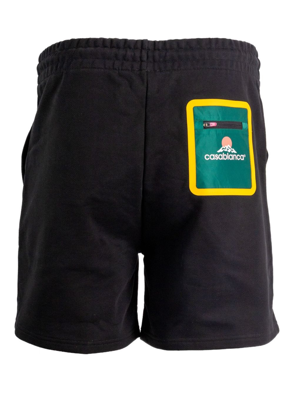 pocket-detail drawstring shorts - 2