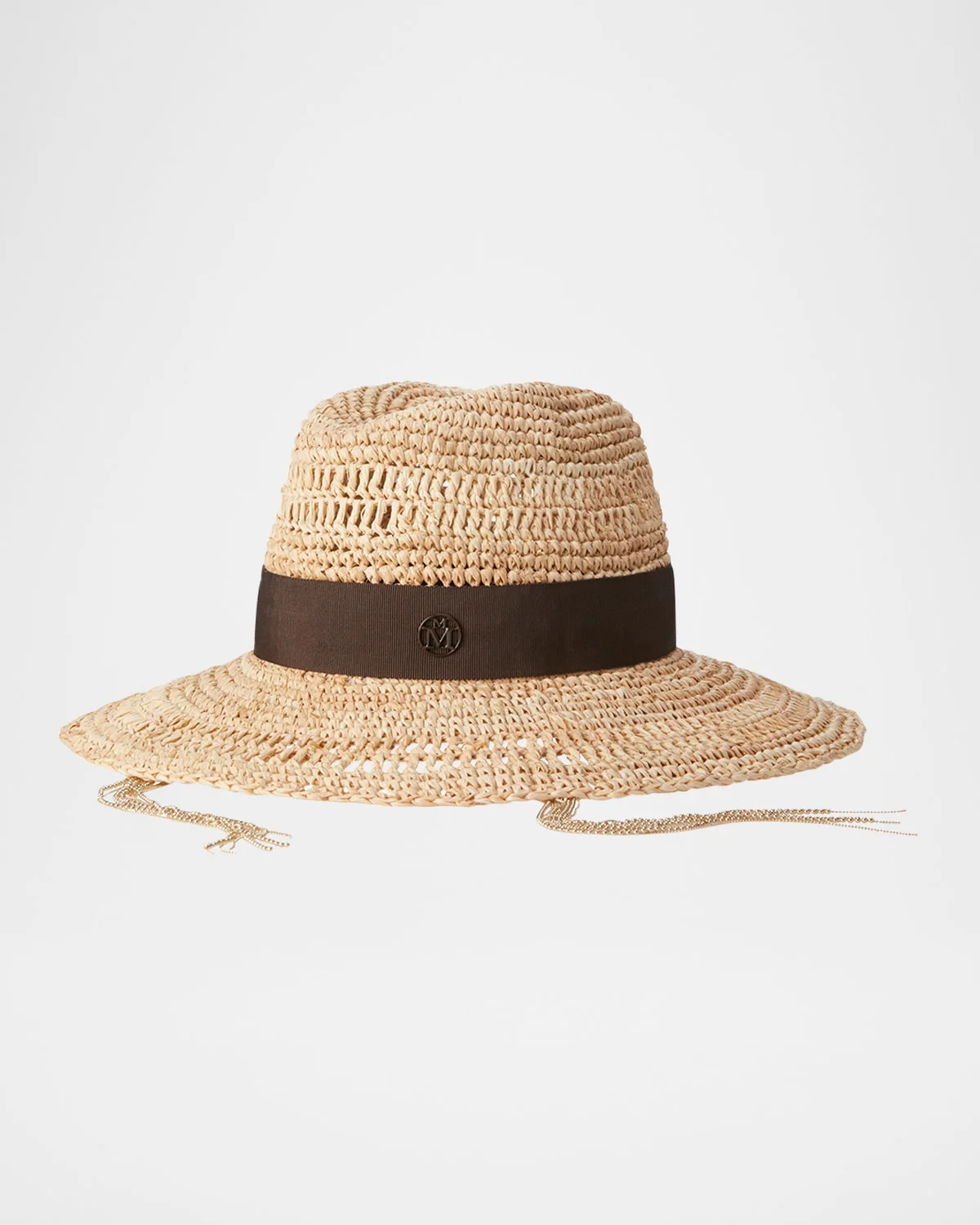 Kate Crochet Chain Fedora Hat - 1