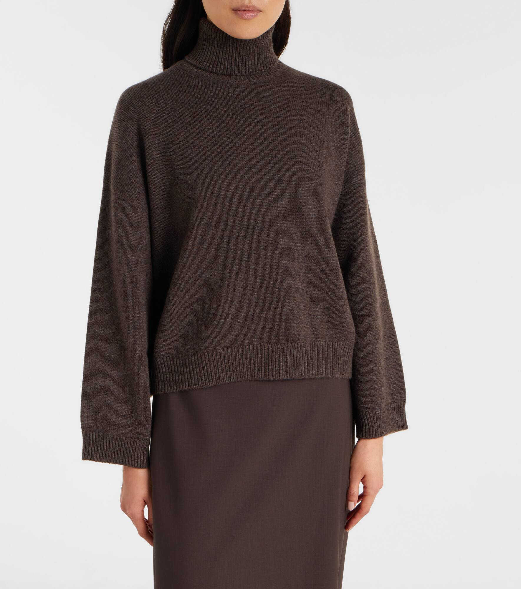 Monili cashmere turtleneck sweater - 6