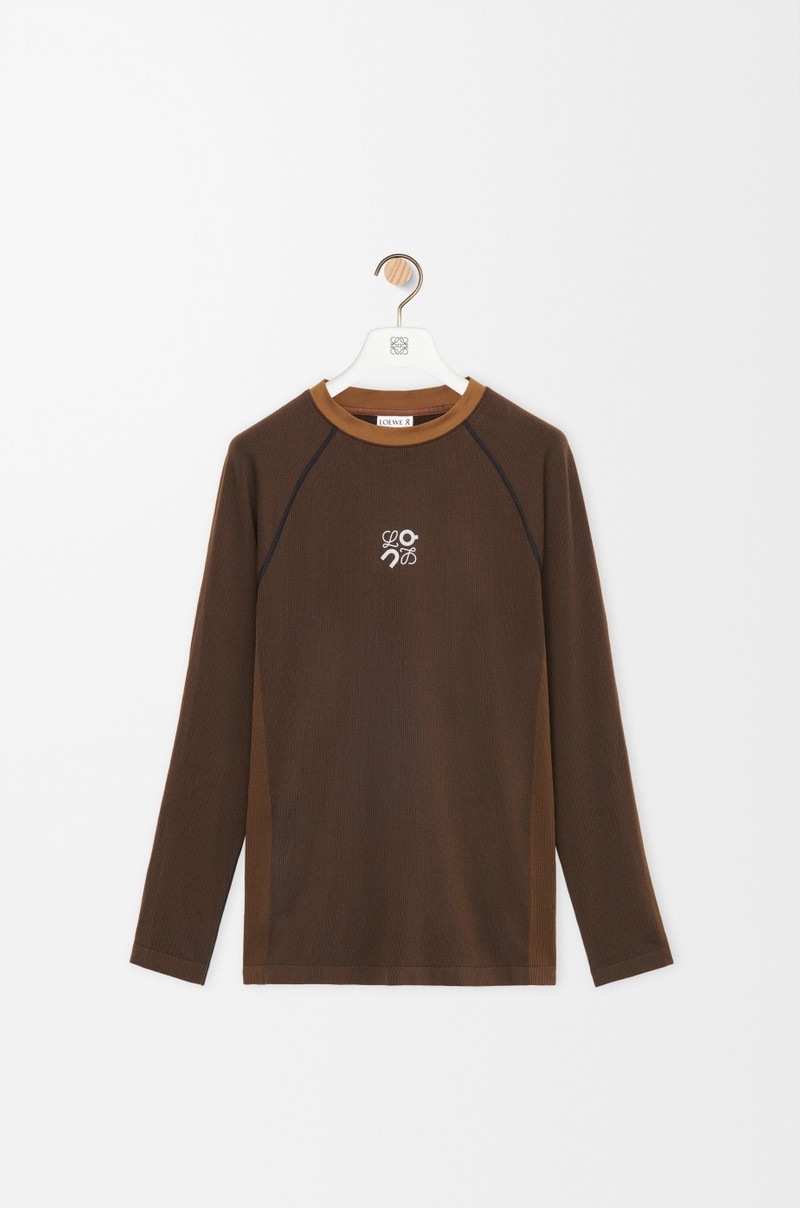 Long sleeve top in technical jersey 1