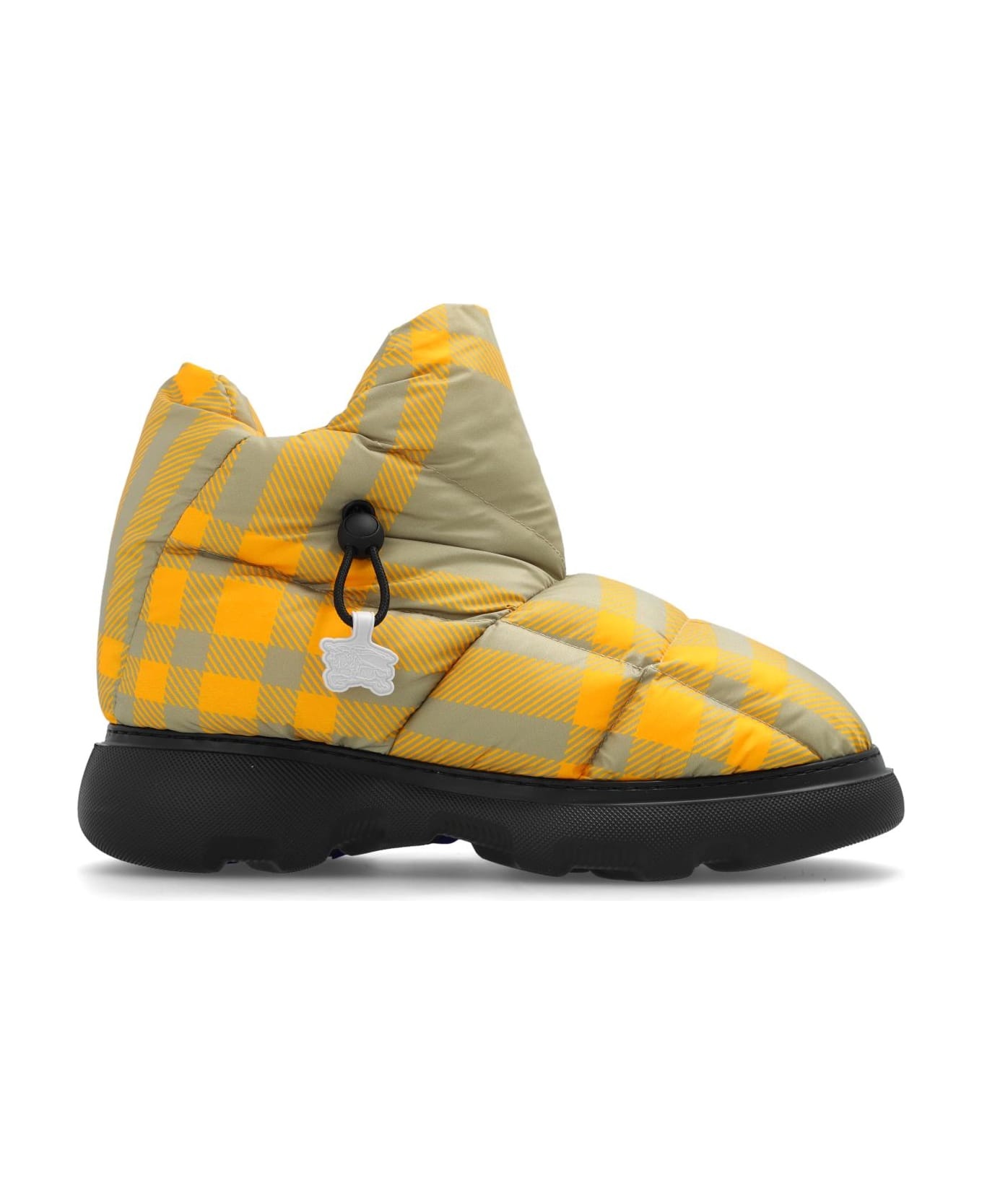 Quilted Slip-on Boots - 1