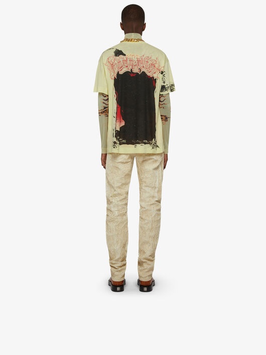 GIVENCHY PRINTED OVERSIZED T-SHIRT - 3