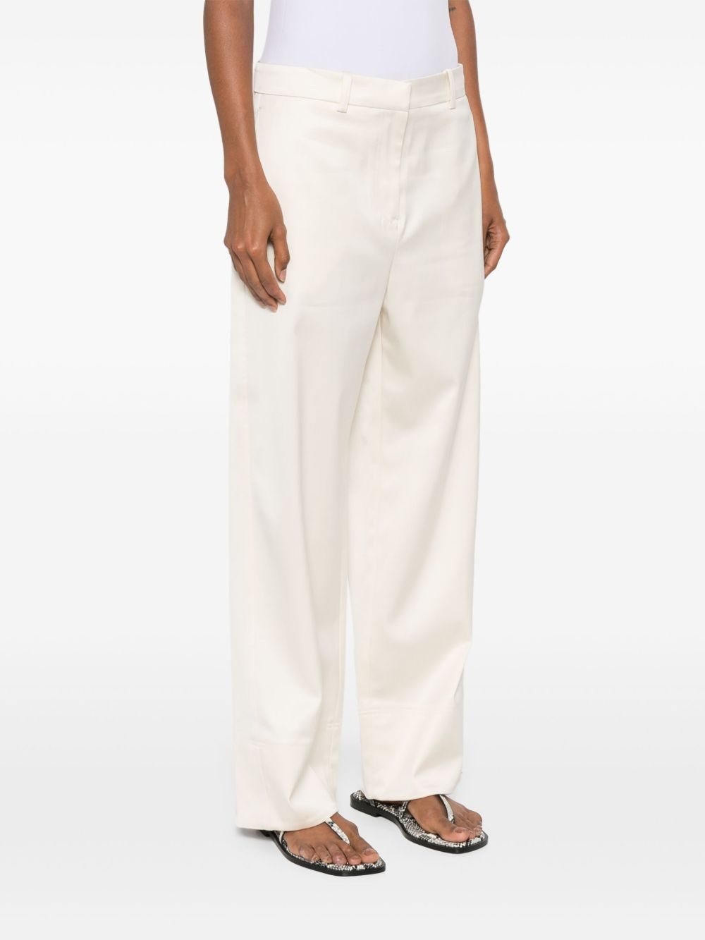 twisted-seam trousers - 3