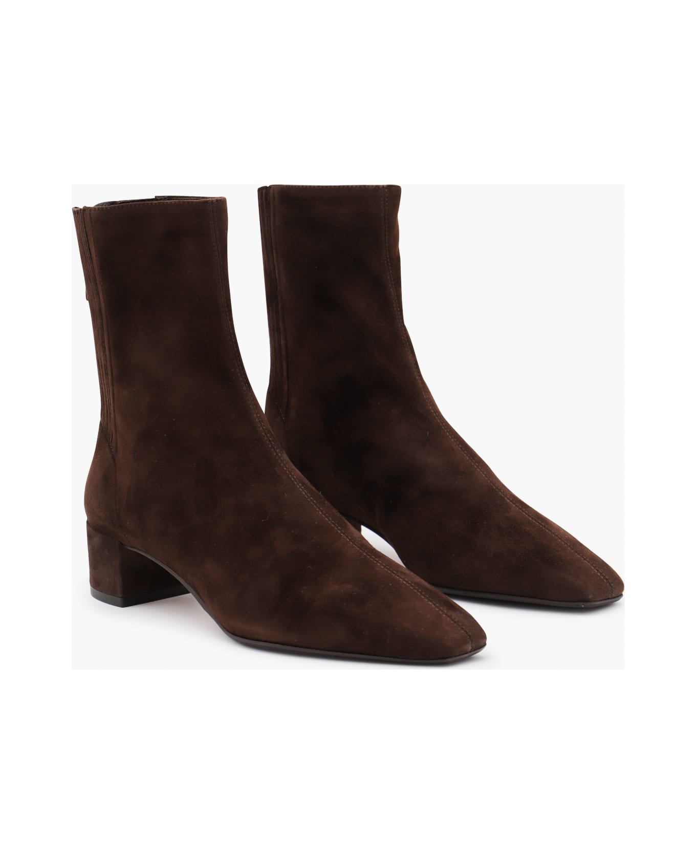 Brown Leather Saint Honore 35 Boots - 2