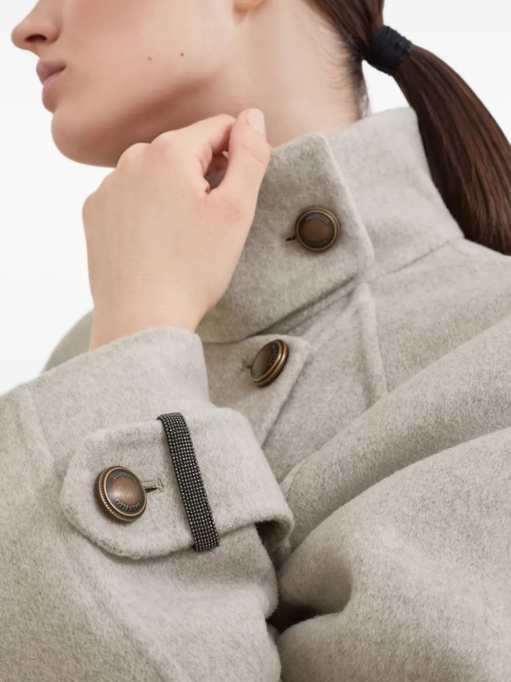 Brunello Cucinelli Women Double-Breasted Coat - 6