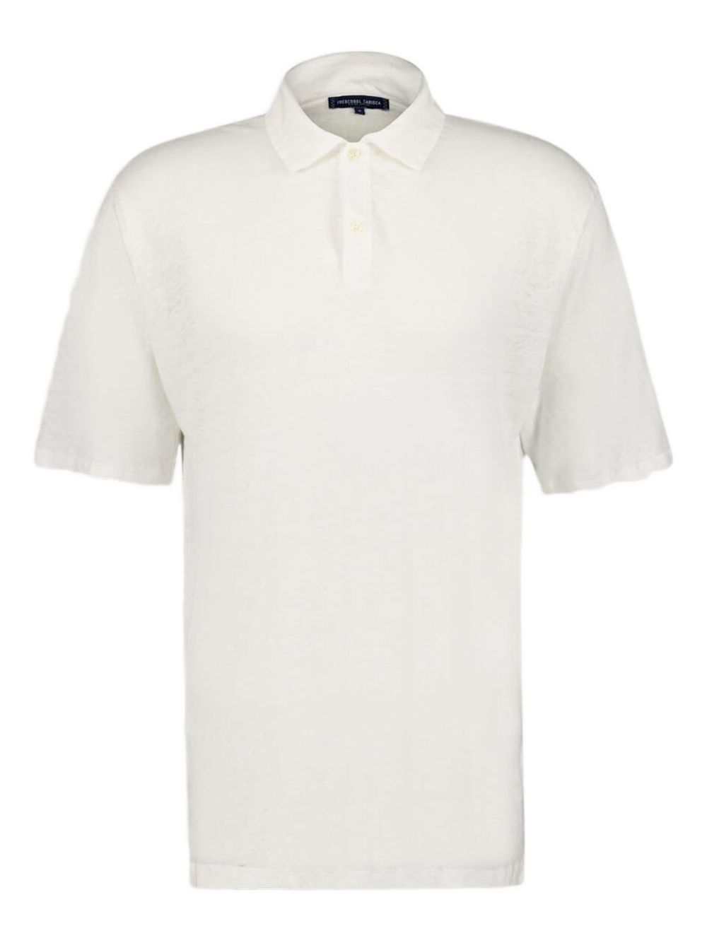Mello button-up linen polo shirt - 1
