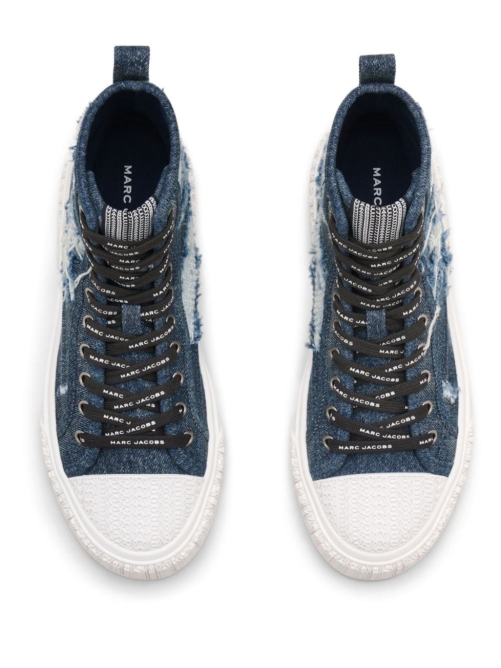 The Rip And Tear Denim High Top sneakers - 5