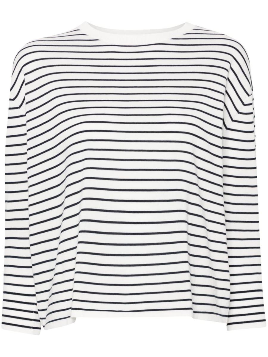 Aspesi ASPESI STRIPED FINE-KNIT JUMPER - 1