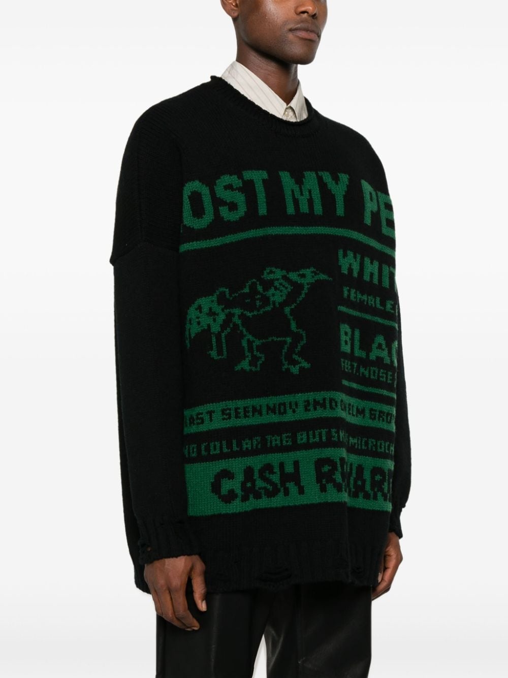 jacquard sweater - 3