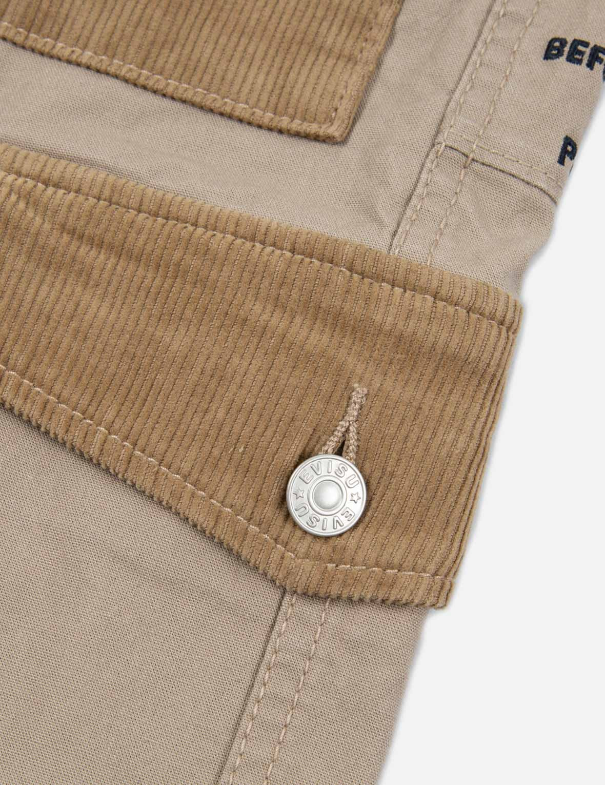 SEAGULL AND LOGO EMBROIDERY CARGO PANTS - 6