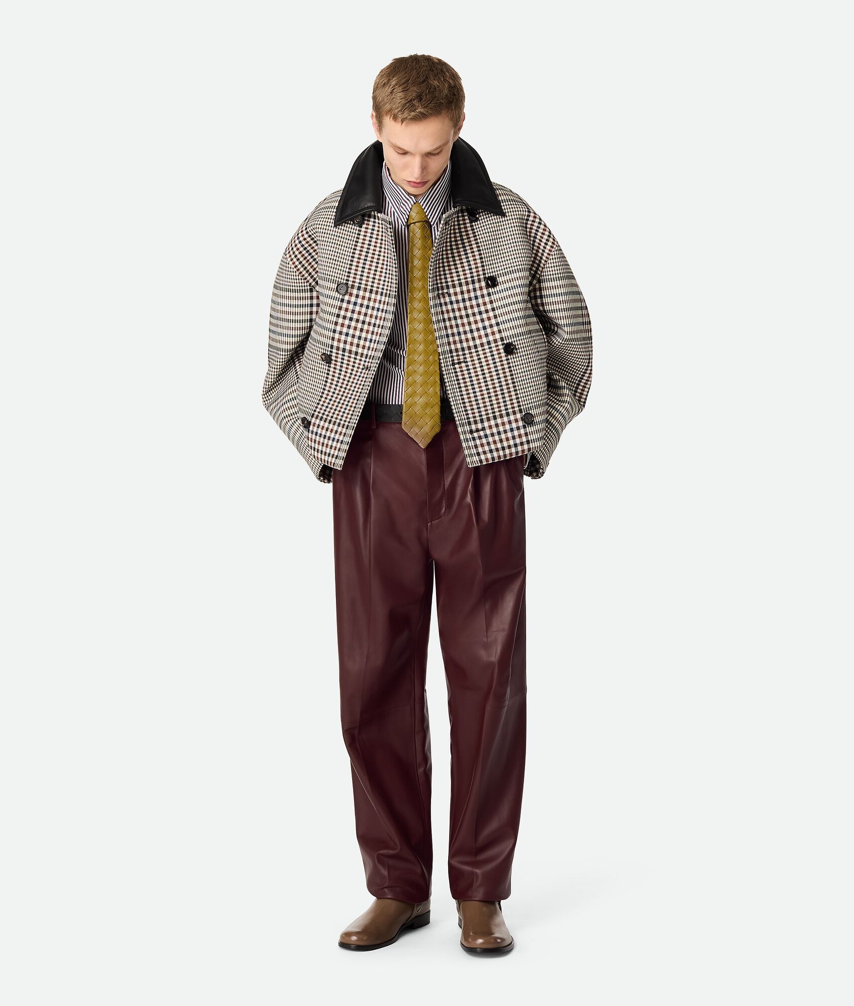 Cotton Check Blouson - 6