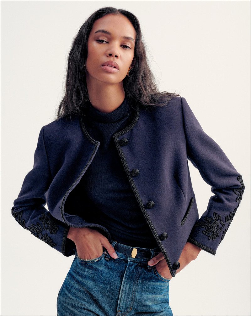 VERONICA BEARD LATRELL EMBROIDERED JACKET outlook