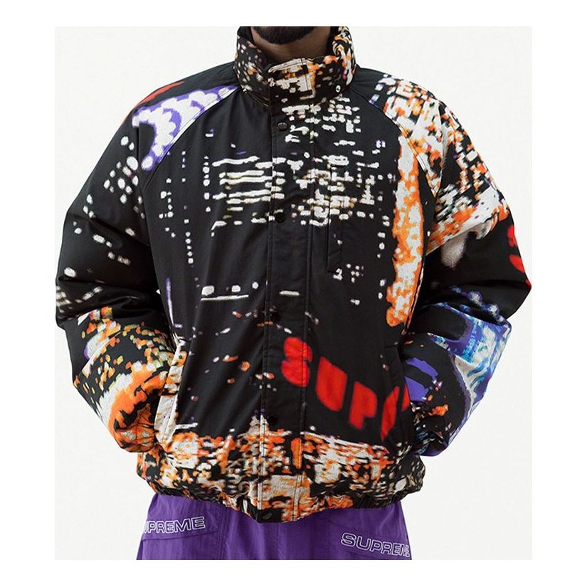 Supreme City Lights Puffy Jacket HOT Supreme City Lights Puffy