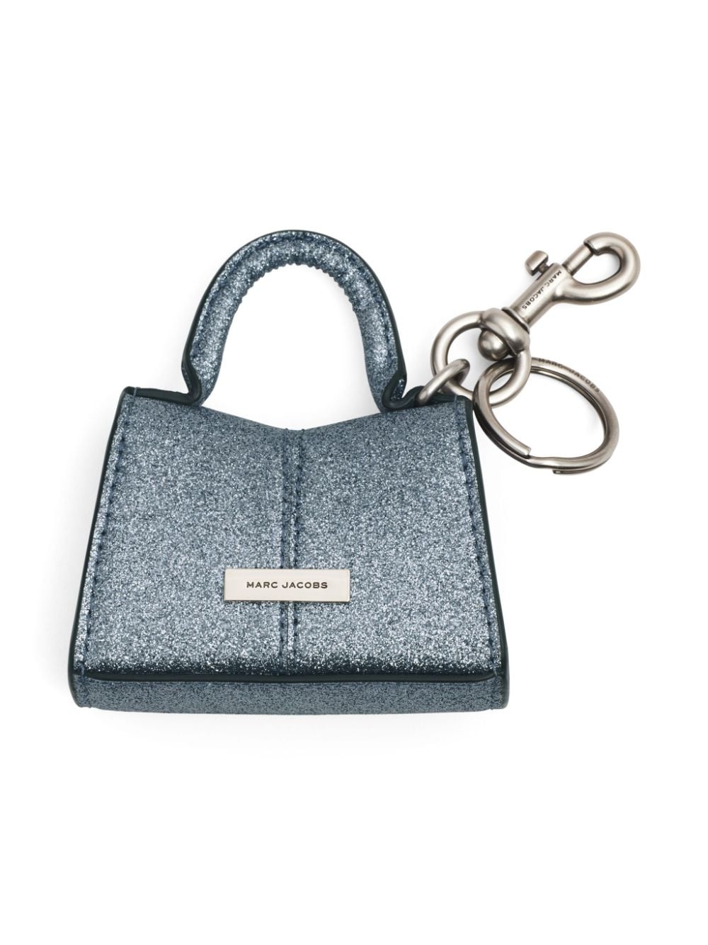 Marc Jacobs The Galactic Glitter Nano St. Marc bag charm REVERSIBLE
