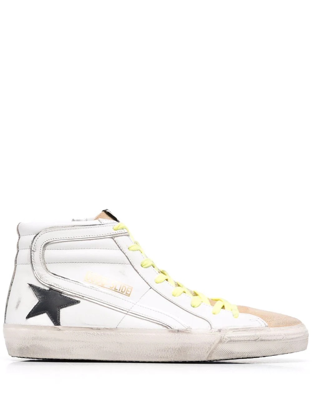 Slide high-top sneakers - 1