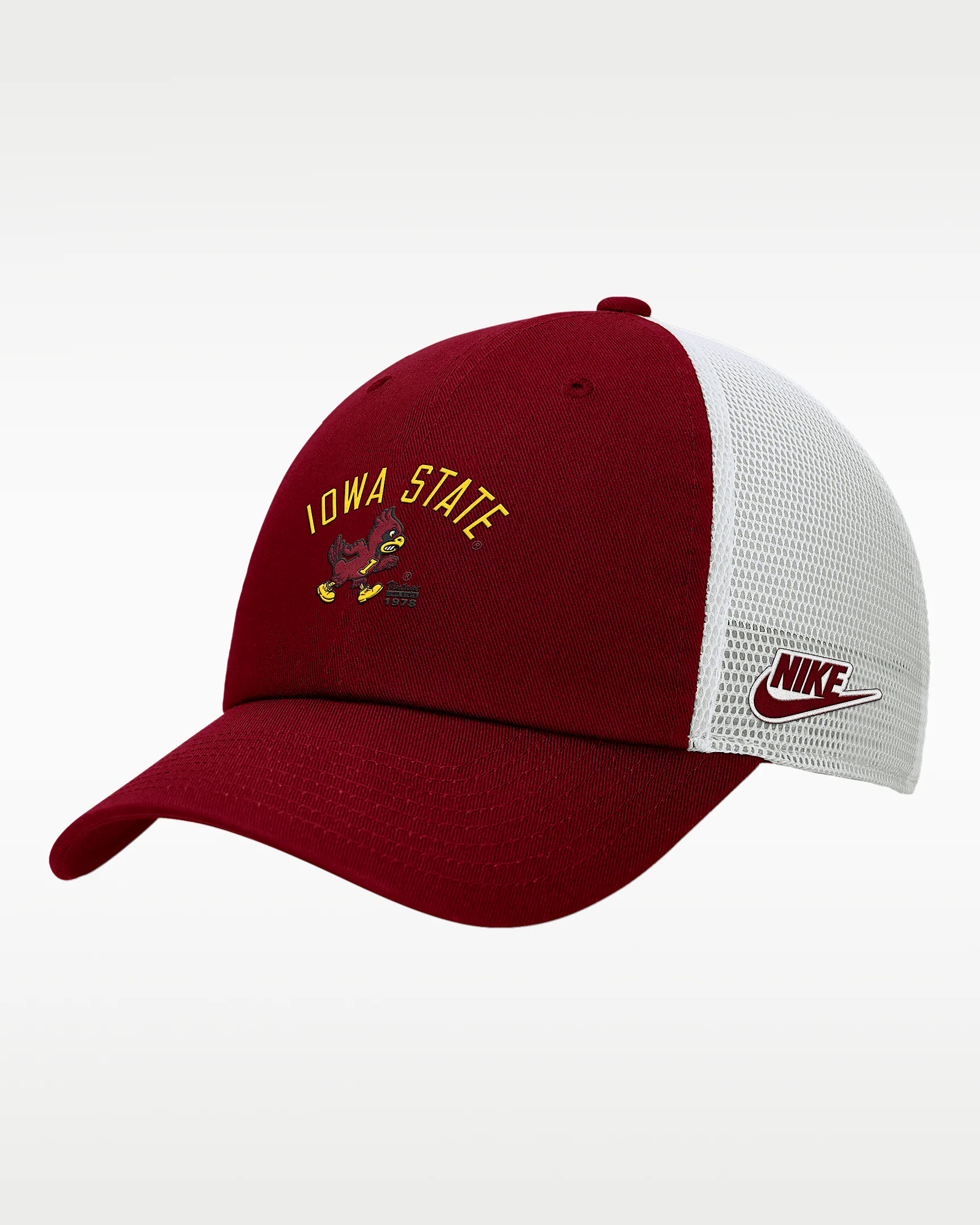 Nike College (Iowa State) Unstructured Trucker Cap - 1