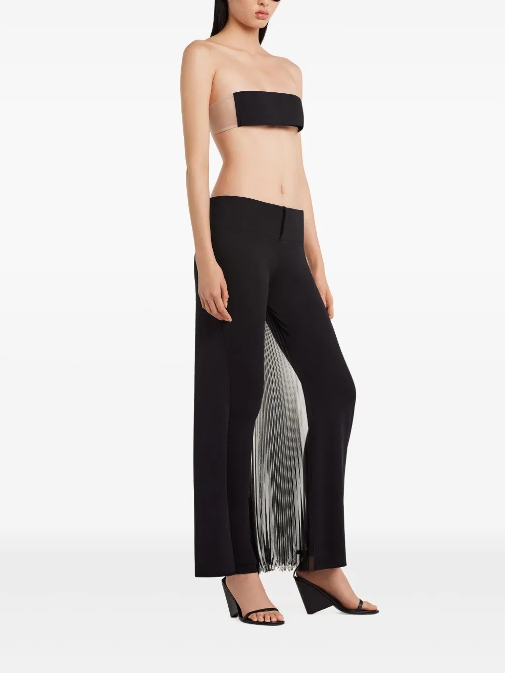 INFINITY PLEATS JERSEY PANTS - 4