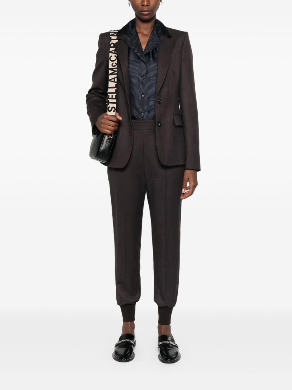 wool single-breasted blazer - 2