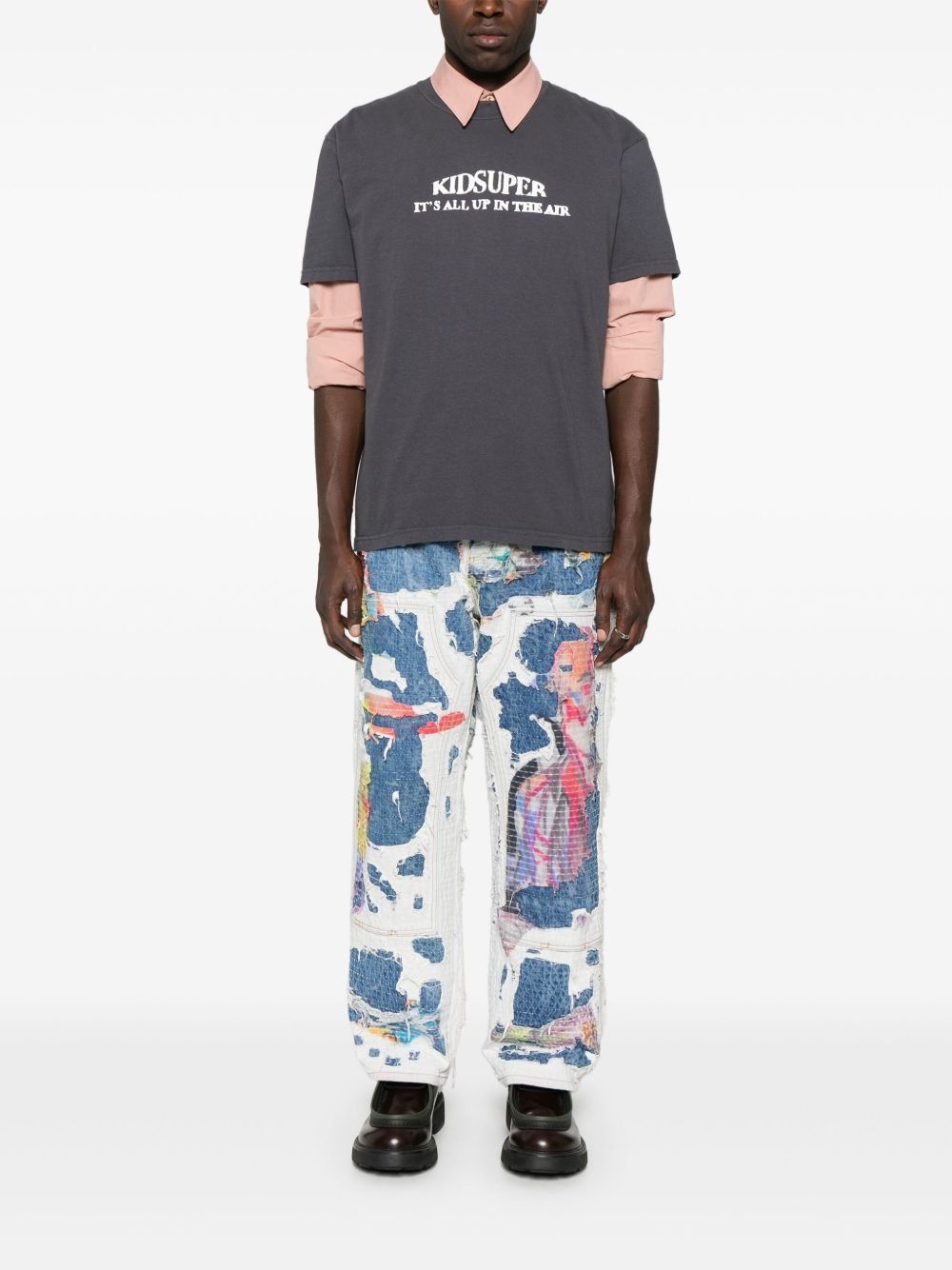 puppet-hand T-shirt - 2