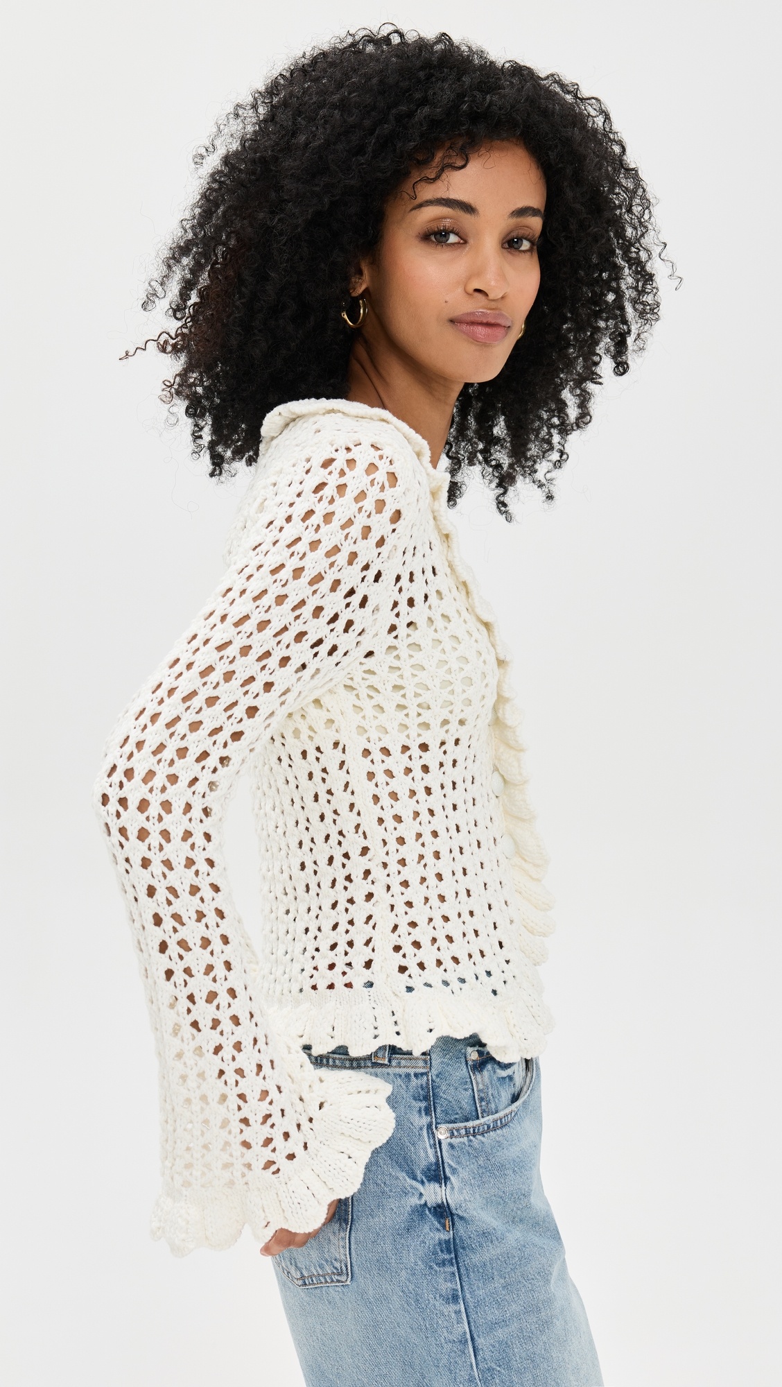 Solaris Open Stitch Cardigan - 3