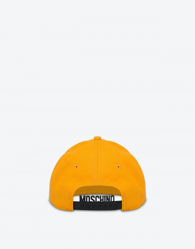 Moschino MOSCHINO SMILEY® EMBROIDERY CANVAS HAT outlook