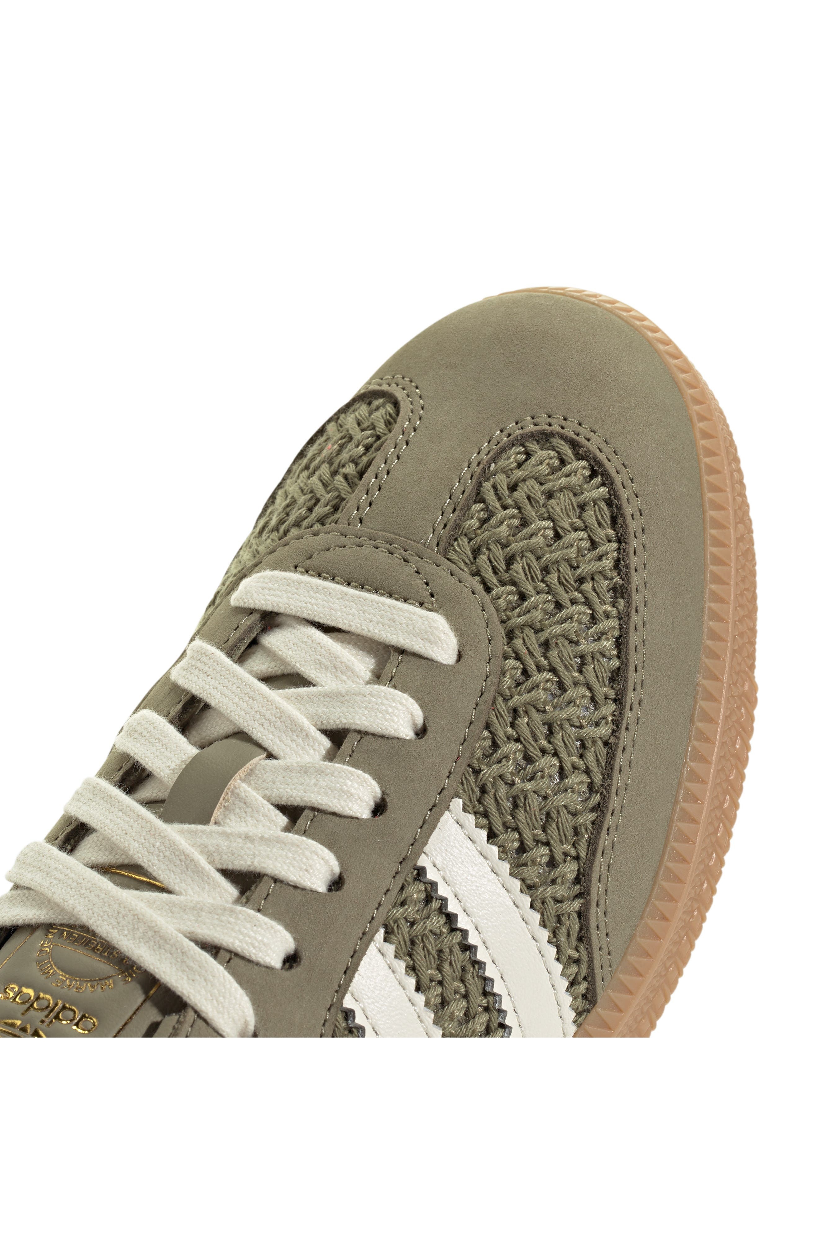 adidas Gender Inclusive Samba OG Sneaker in Orbgrn/cre at Nordstrom - 7