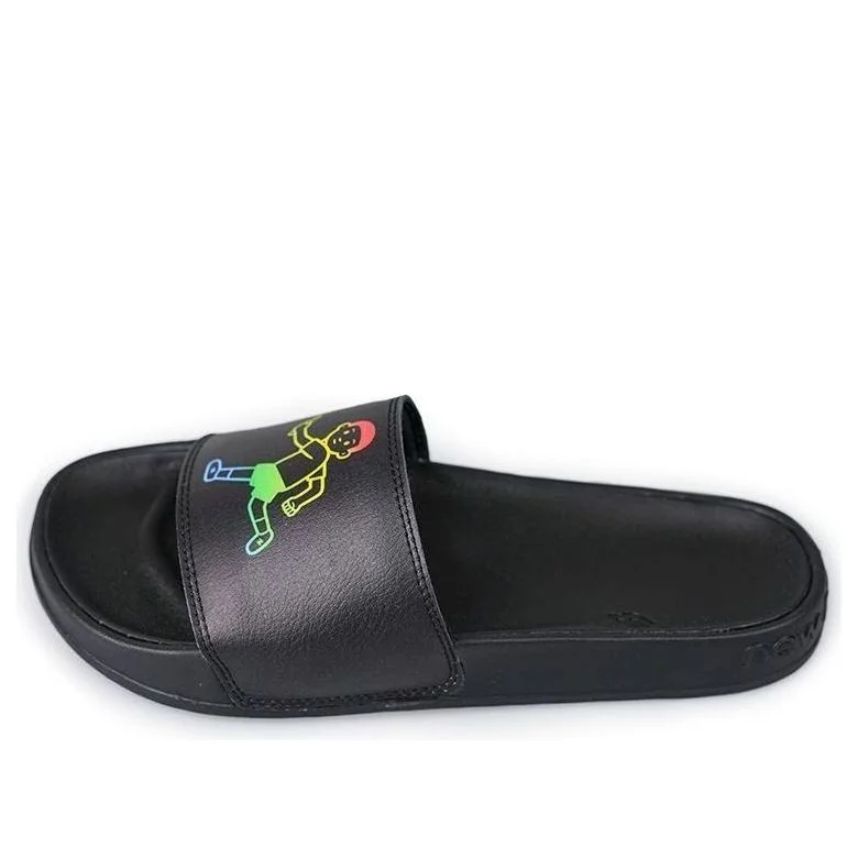 New Balance x Noritake Black Slippers SMF200NB - 1