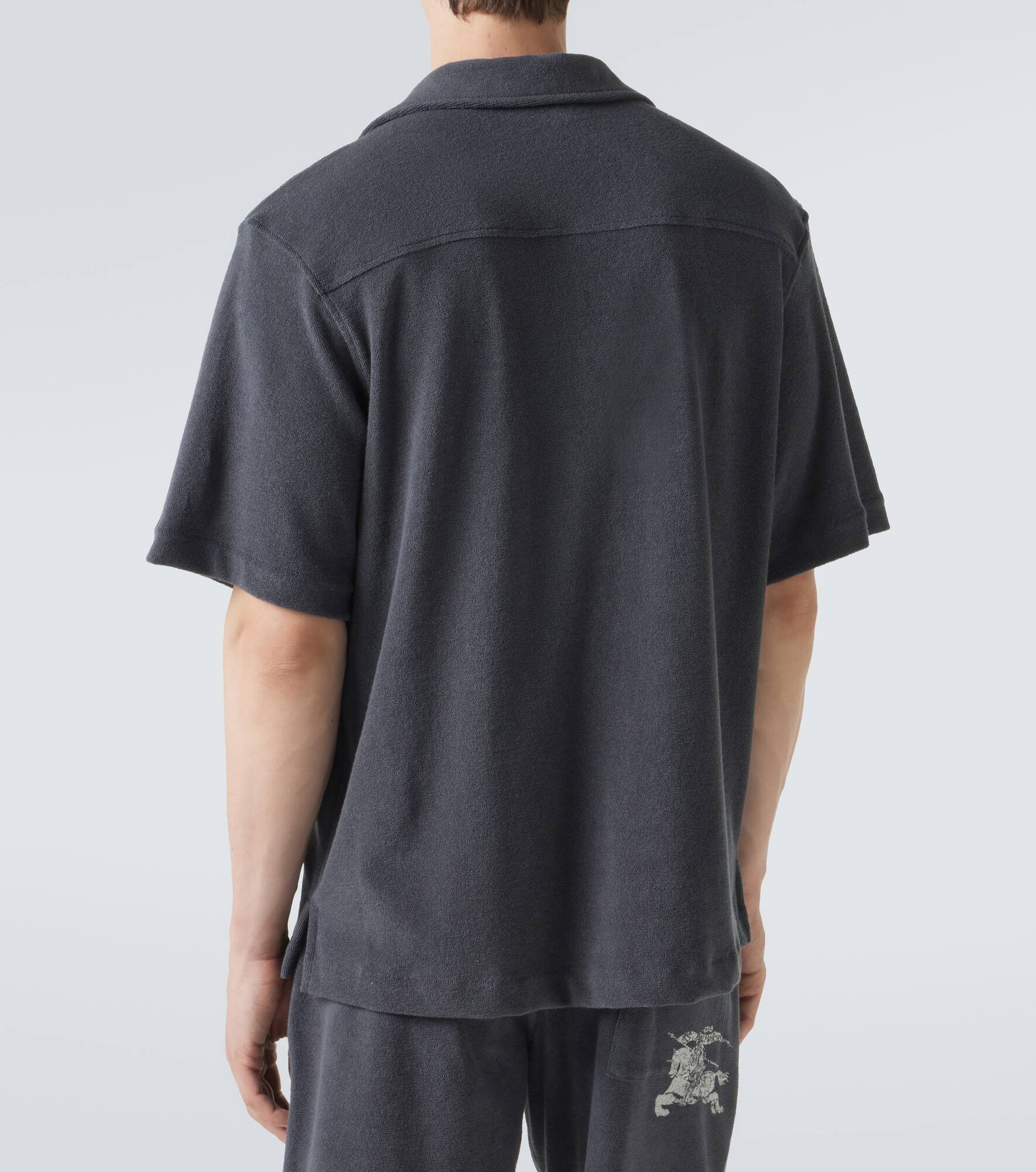 EKD cotton terry bowling shirt - 4