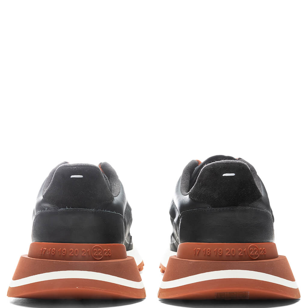 MAISON MARGIELA 50/50 SNEAKER - BLACK/ANTHRACITE - 4