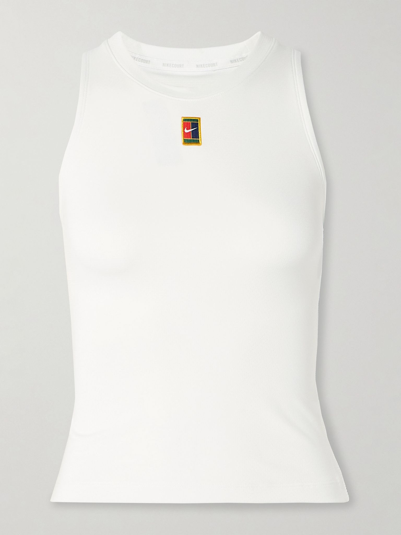 + Wimbledon NikeCourt Slam Dri-FIT tennis tank White - 1